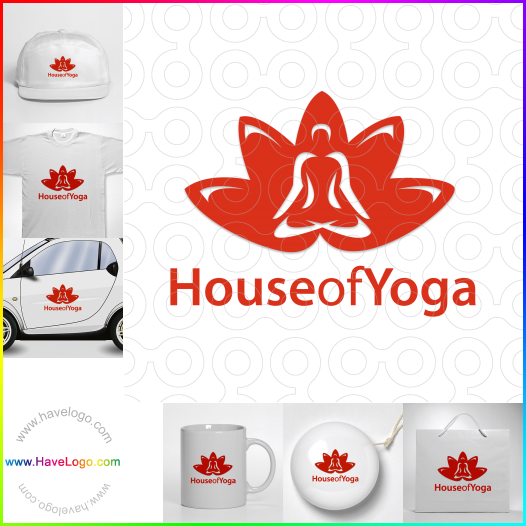 Compra un diseño de logo de yoga 57921