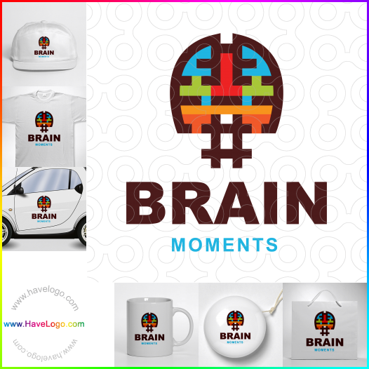 Compra un diseño de logo de Momentos cerebrales 66436