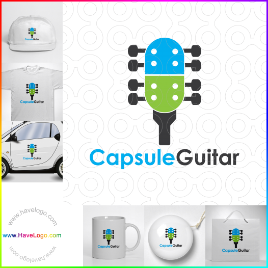 Acheter un logo de Capsule Guitar - 65275