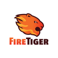 logo de Tigre de fuego
