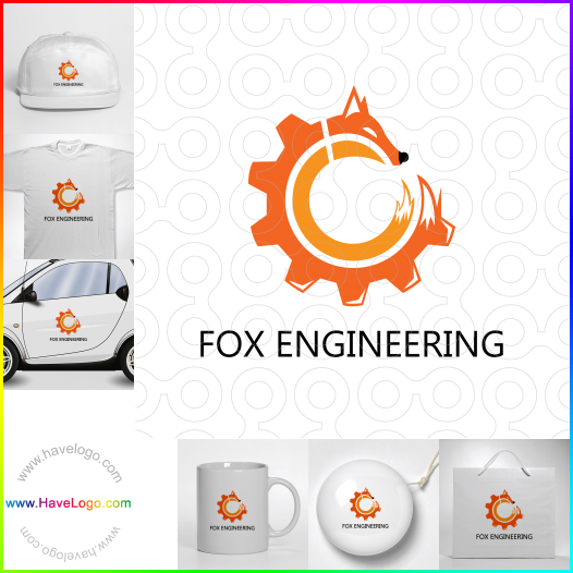 Compra un diseño de logo de Fox Engineering 62623