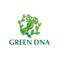 Logo DNA verde