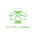 logo de Tiempo médico verde