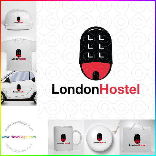 Compra un diseño de logo de London Hostel 67011