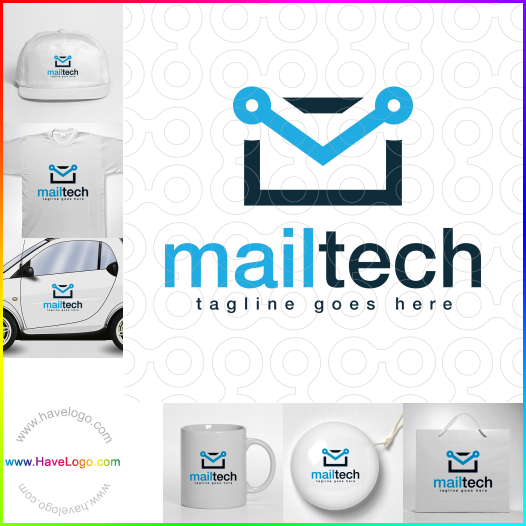 Compra un diseño de logo de Mail Tech 64194