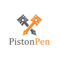 Logo Piston Pen