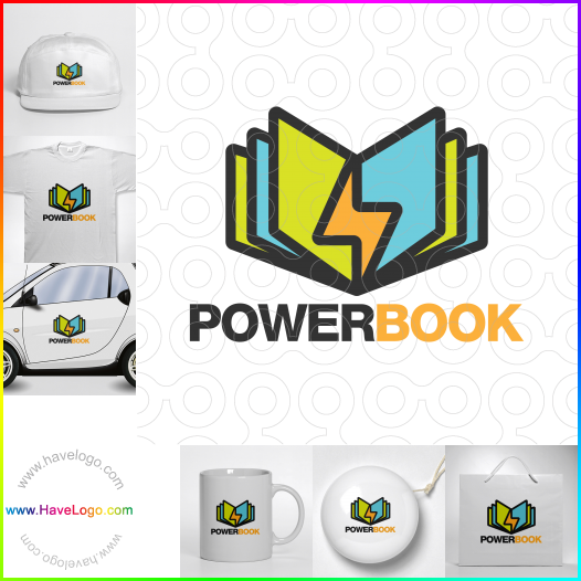 Compra un diseño de logo de Power Book 65656