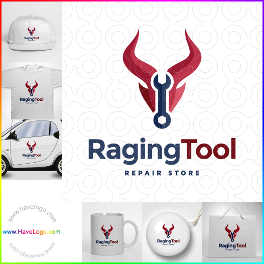 Koop een Raging Tool logo - ID:61738