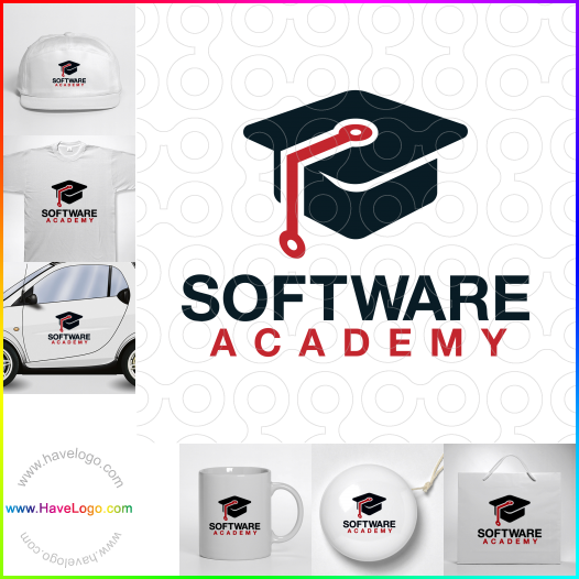 Compra un diseño de logo de Academia de software 65302