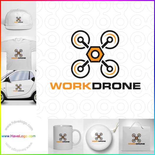 Acquista il logo dello Lavoro Drone 59956