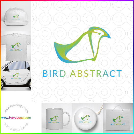 Koop een vogel abstract logo - ID:66441
