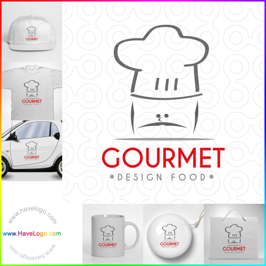 Compra un diseño de logo de gourmet 57724