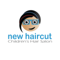 Logo coupe de cheveux