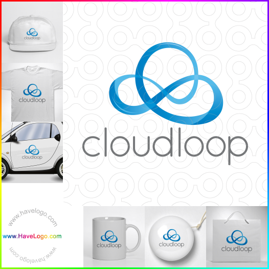 Compra un diseño de logo de loop 56498