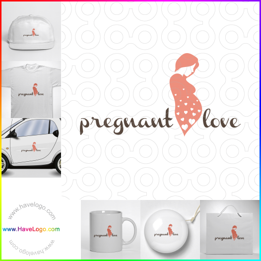 Koop een zwangerschap logo - ID:23746