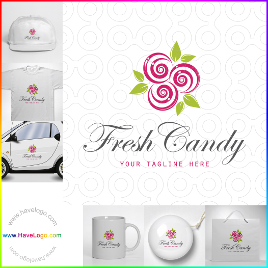 Compra un diseño de logo de blog de dulces 27371