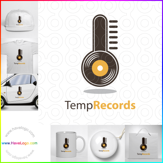 Koop een temperatuur logo - ID:47990