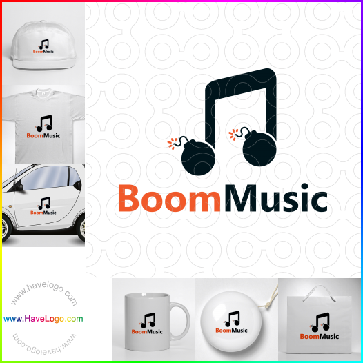 Acheter un logo de Boom Music - 67311