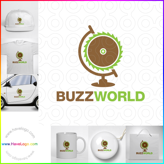 Compra un diseño de logo de Buzz World 66429