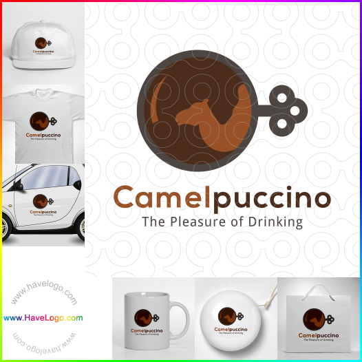 Compra un diseño de logo de Camelpuccino 64036