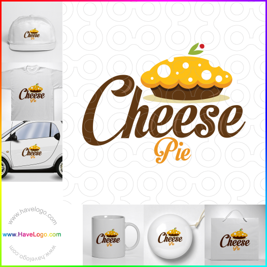 Compra un diseño de logo de Pastel de queso 64862
