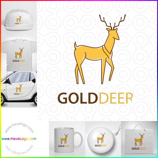 Logo Gold Deer