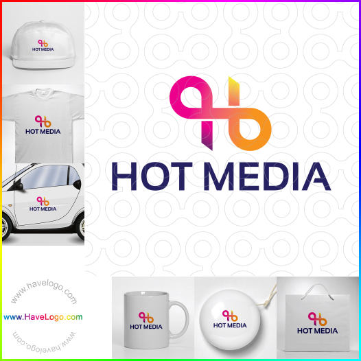 Compra un diseño de logo de Hot media 61661
