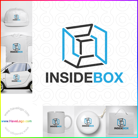 Compra un diseño de logo de Dentro de la caja 66201