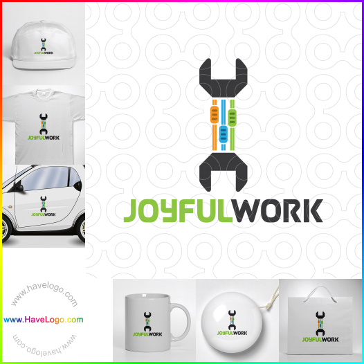 Acheter un logo de Joyful Work - 65638