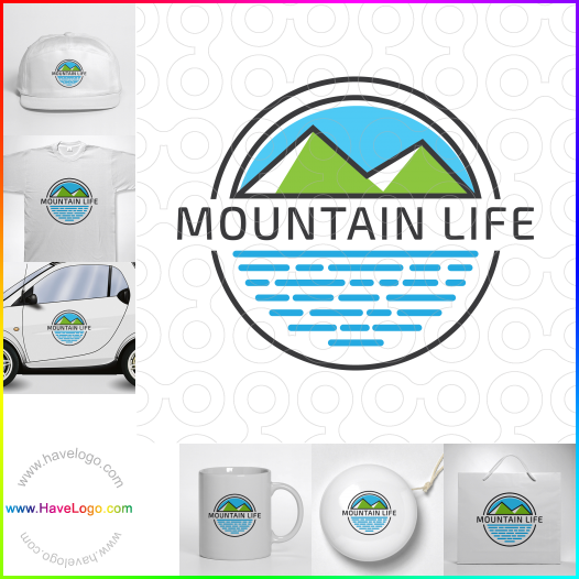 Compra un diseño de logo de Mountain Life 65776