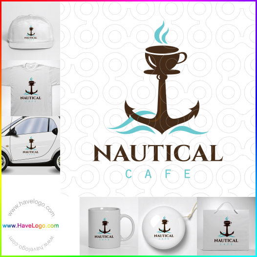Acquista il logo dello Cafe nautico 62296