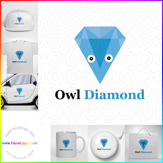 Koop een Uil Diamond logo - ID:64852