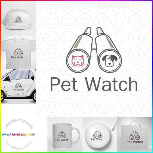 Compra un diseño de logo de Pet Watch 65612