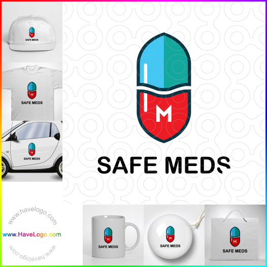 Compra un diseño de logo de Safe Meds 64425