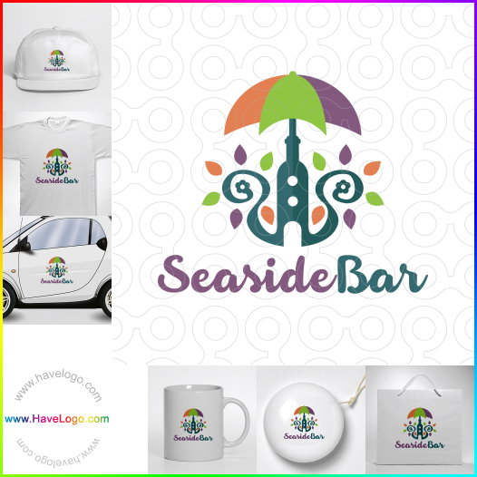 Koop een Seaside Bar logo - ID:63495