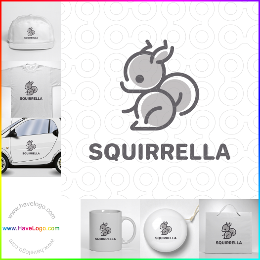 Compra un diseño de logo de Squirrella 60401