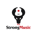 Sterke muziek logo