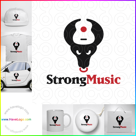 Koop een Sterke muziek logo - ID:61410