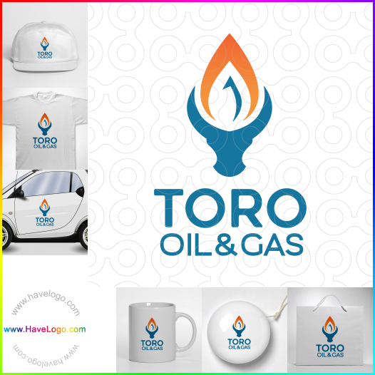 Compra un diseño de logo de Toro Oil and Gas 65744