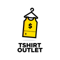 logo de Outlet de camisetas