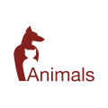 Logo refuge pour animaux
