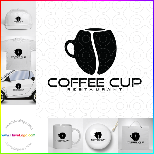 Koop een koffiekopje logo - ID:64818