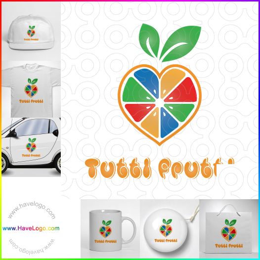 Compra un diseño de logo de Tienda de frutas 45276