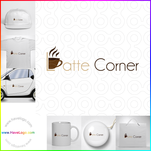 Koop een latte logo - ID:47065