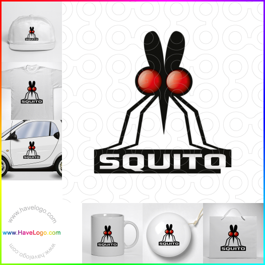 Compra un diseño de logo de mosquito 58341