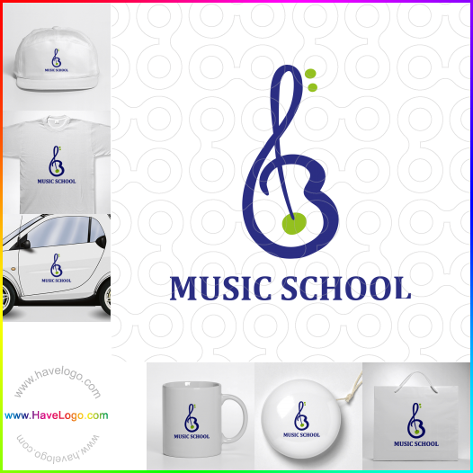 Compra un diseño de logo de Música 32004