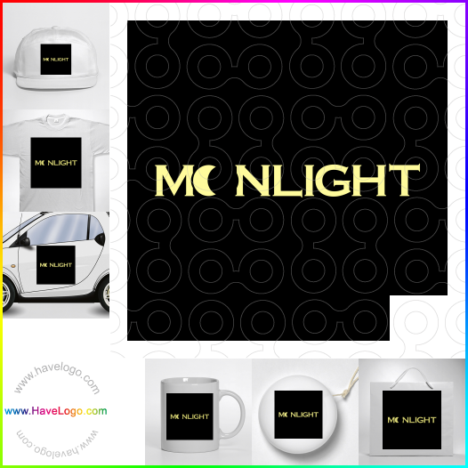 Compra un diseño de logo de noche 15789