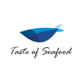 Logo poisson et fruits de mer