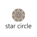Logo cercle étoilé