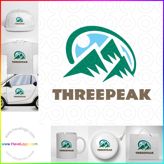 Compra un diseño de logo de threepeak 32398